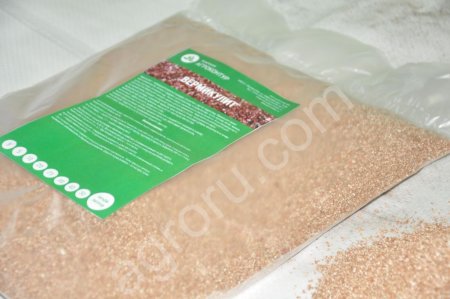 Вермикулит Красный (фракция 2 мм) - 50 литров