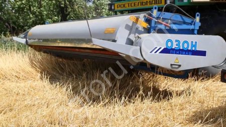 Очёсывающая жатка ОЗОН