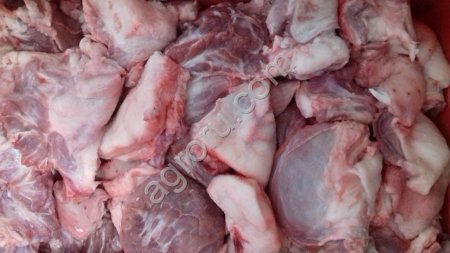 Мясо свиных голов блочное 80/20