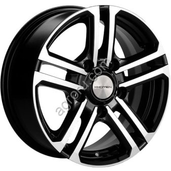 ДЛ 5*139.7 16*6.5 D98.5 ET40 KHOMEN KHW1602 Black_FP, (арт.: WHS504135)
