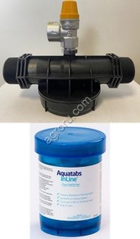 Установка дезинфекции воды в потоке для животноводства, птицеводства, рыбоводства