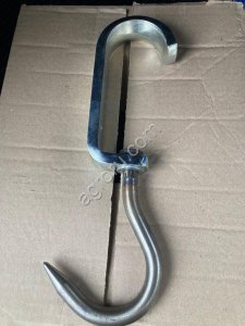 Еврокрюк для мяса, полутуш, четвертин (троллей)