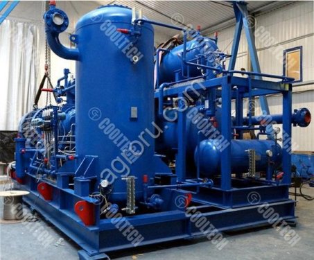 Компрессорные установки для термостатирования газов при хранении