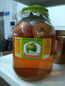 Компоты консервированные