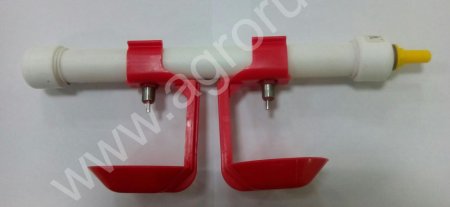 Ниппельная поилка на 20 голов