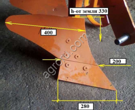 Плуг 3-х лемешной для Т-25 и мини-тракторов