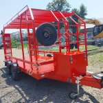 Прицепы для перевозки скота; пчелоприцепы; прицепы эвакуаторы; коневозы, прицепы для агро дронов.