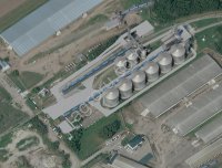 Действующий линейный элеватор на юге России