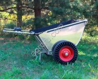 Тележка для перевозки телят со встроенными весами