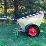 Тележка для перевозки телят со встроенными весами