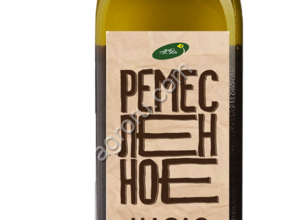 Масло нерафинированное холодного отжима