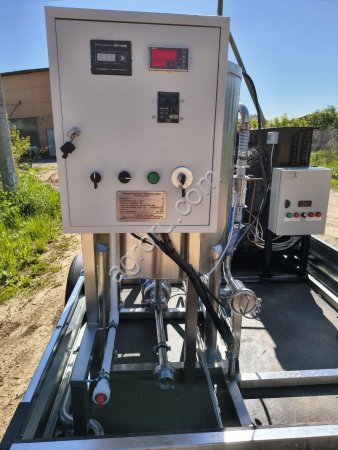 Мобильная охлаждающая приемная станция сырого молока