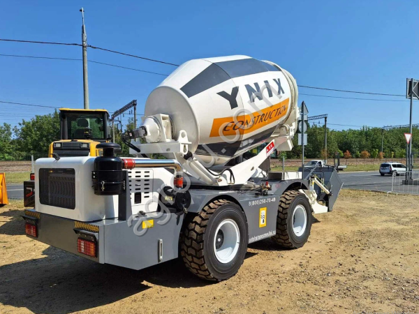 Бетоносмеситель с самозагрузкой YNIX QGMC4000 (16м3час)