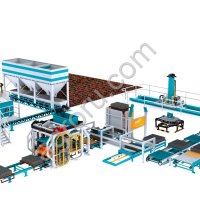 АВТОМАТИЧЕСКАЯ ЛИНИЯ ДЛЯ ПРОИЗВОДСТВА ШЛАКОБЛОКОВ, КИРПИЧА И ПЛИТОК - FJB GROUP LLC