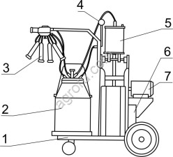 Доильный аппарат для коров Доюшка 1C