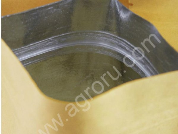 Пакеты Дой-Пак из крафт бумаги с зип-локом, с окошком