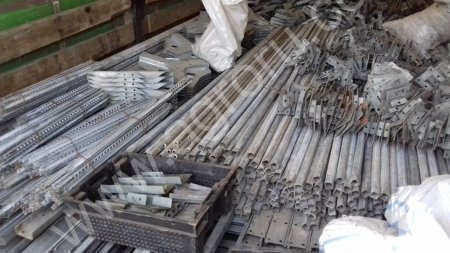 комплектующие и каркасы теплиц Антрацит из оцинкованной стали