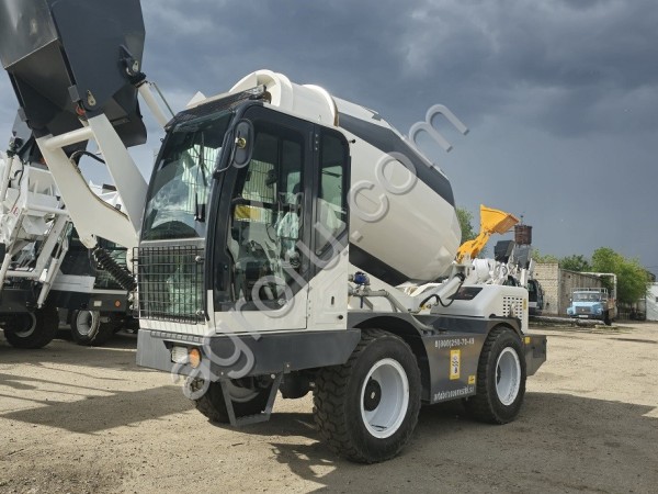 Бетоносмеситель с самозагрузкой YNIX QGMC6000 (24м3/час)