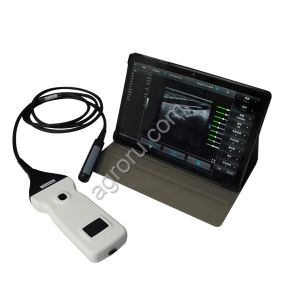 Ветеринарный беспроводной УЗИ для КРС, 128 элементов датчика