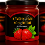 Клубничное пюре. Клубника