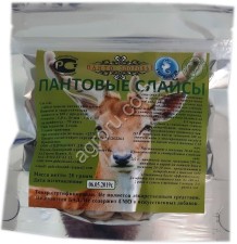 Слайсы пантовые пятнистого оленя  20 гр,
