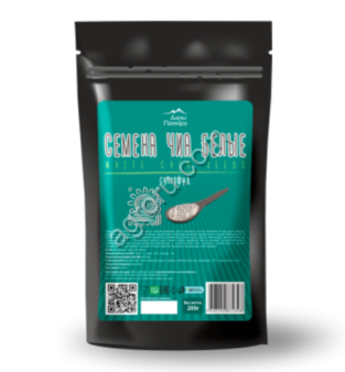 Семена белые Чиа, Дары Памира, 200 г