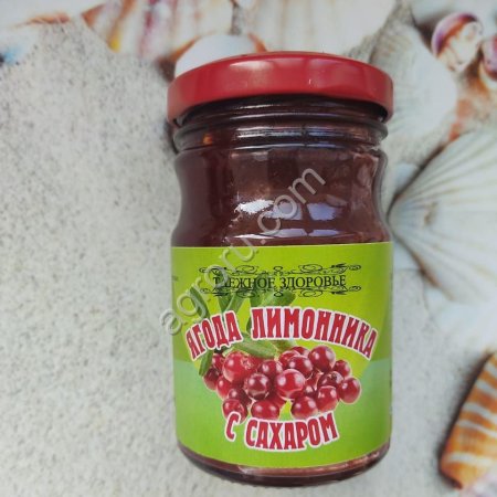 Лимонник протертый с сахаром 600 гр (стекло),