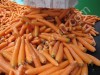 Carrots washed.