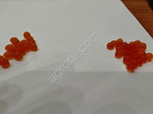 Икра имитированная лососевая (лопается, мутнеет в кипятке)