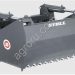 Ковш резчик силоса Stoll Штолль навесной на погрузчик с еврорамкой