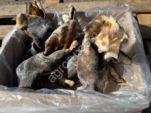 Уши говяжьи опаленные