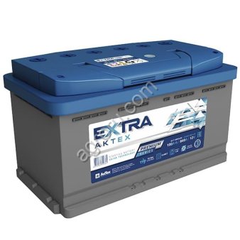 Аккумулятор АКБ-6СТ-100 (840А) о/п АКТЕХ EXTRA PREMIUM г. Свирск 352х175х190, (арт.: ATEXP100-3-R)