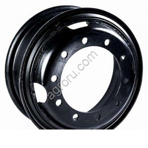 Диск колесный 7.0*20 ET155 10*335 D281 ЧКПЗ Грузовой автомобиль черный КД  Камаз, (арт.: 167.3501.3101012)