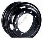 Диск колесный 7.0*20 ET155 10*335 D281 ЧКПЗ Грузовой автомобиль черный КД Камаз, (арт.: 167.3501.3101012)