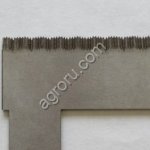 Нож отрезной зубчатый (мелкий зуб) для DXDK-140E П-образный прямой отрез