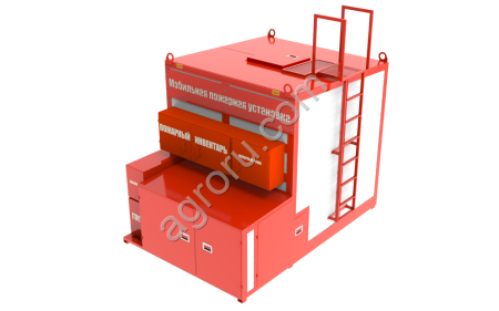 Мобильная пожарная установка МПУ 5000 СЕВЕР (всесезонная)