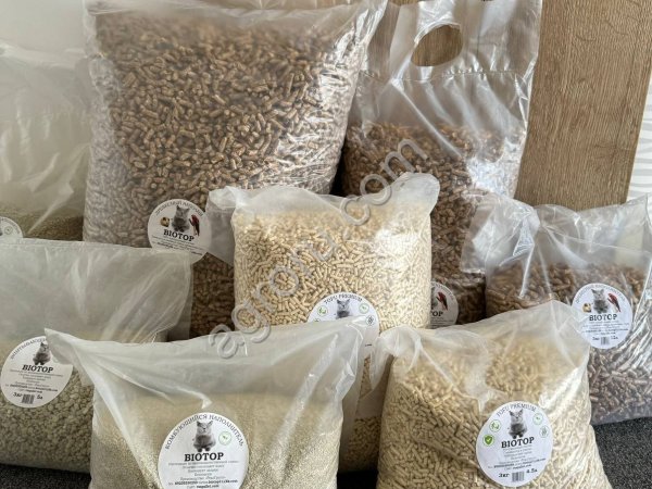 Наполнитель для кошек Древесный Бентонитовый TOFU