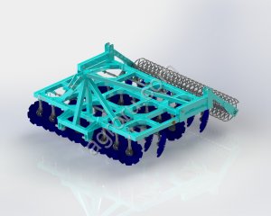 Борона дисковая навесная БДМ-3х4Н (Сура-3х4Н)