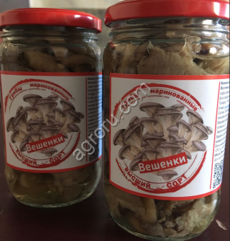 Гриб маринованный вешенка опт, высший сорт