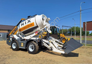 Бетоносмеситель с самозагрузкой YNIX QGMC4000 (16м3час)