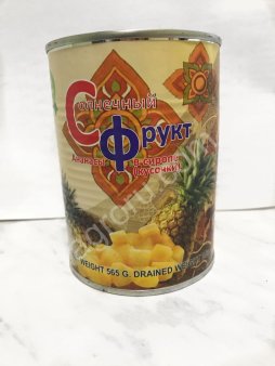 Ананасы консервированные кусочками
