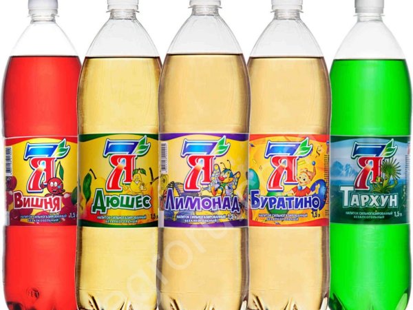 Лимонады «7Я» 1,5л. ПЭТ