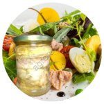 Печень трески в стеклянной банке 500 г.