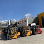 Погрузчики JAC грузоподъемностью от 1 до 40 тонн