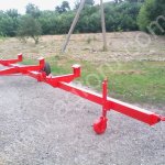 Тележка одноосная для транспортировки жатки