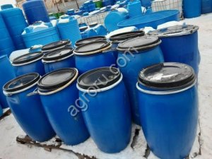 Бочка пластиковая 165л., б/у