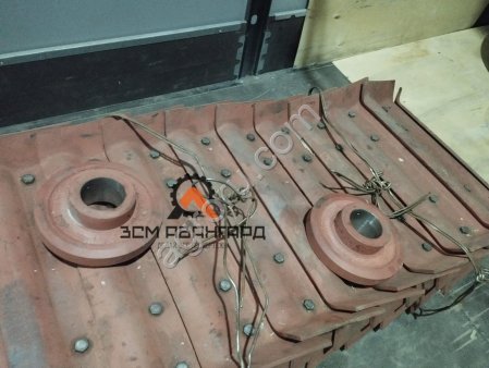 Полотно П-804 (44 пластины+2 цепи+176 болтов, гаек+352 шайбы) 