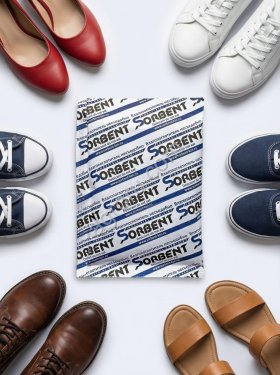 Силикагель индикаторный (синего цвета) SORBERY BAG COLOR по 200 грамм