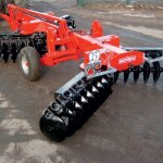Тяжелая прицепная X-образная дисковая борона SOL X,Quivogne