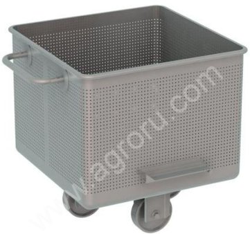 Евротележка 200 л перфорированная.
